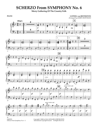 Scherzo (from Symphony No. 6) - Piano