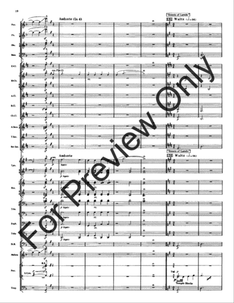 Spirit Of Texas (Score) Spirit Of Texas (Score) Concert Band scores gallery preview page 20
