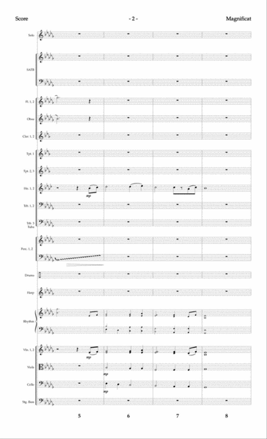 Behold, a Savior! - CD with Printable Parts Choir scores gallery preview page 10