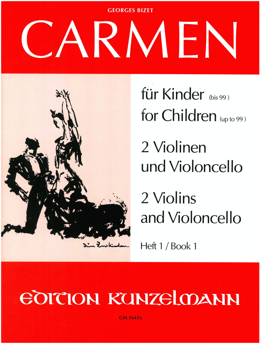 Carmen for children Cello scores gallery preview page 1