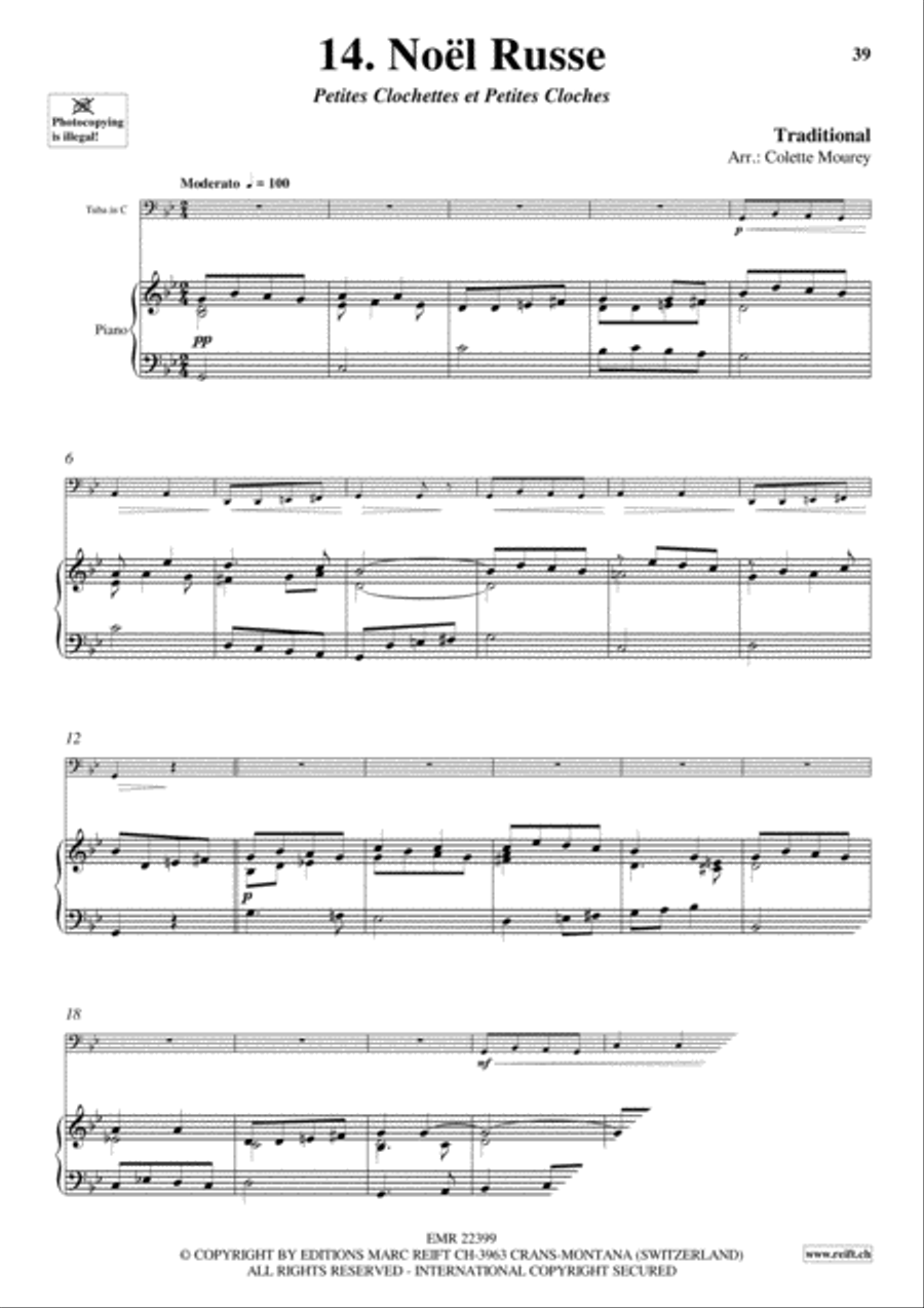20 Greatest Christmas Hits Tuba scores gallery preview page 16