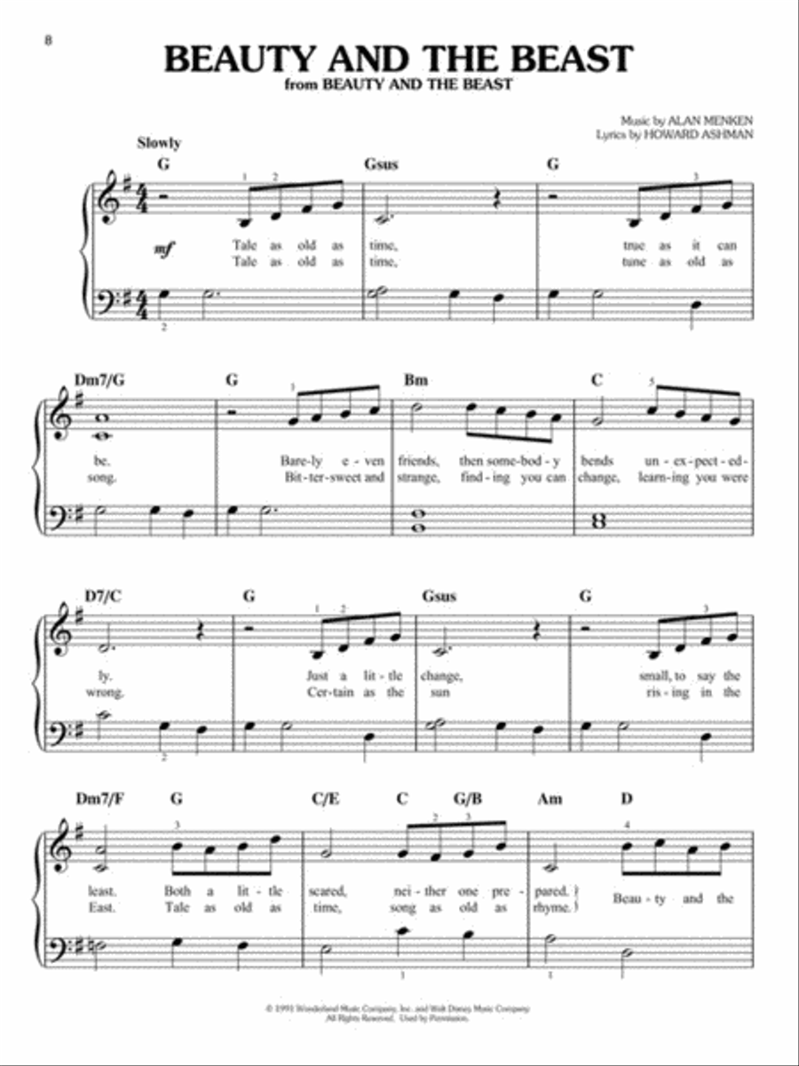 Easy music 2025 on piano