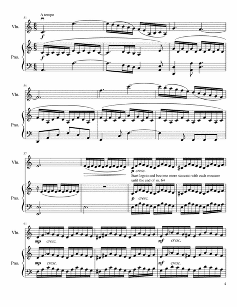 A Brief Storm for Violin and Piano image number null