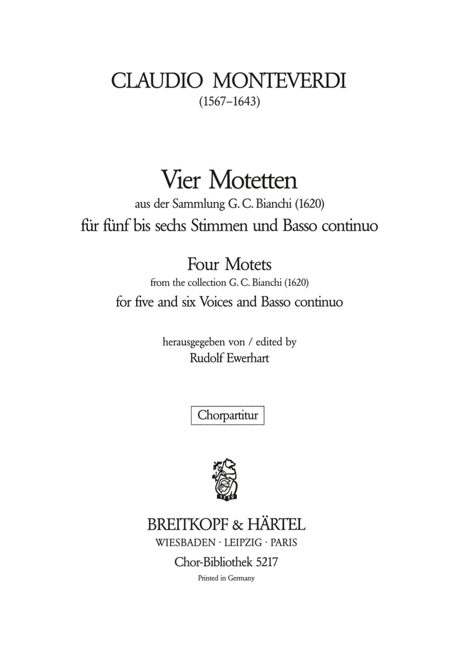 4 Motets