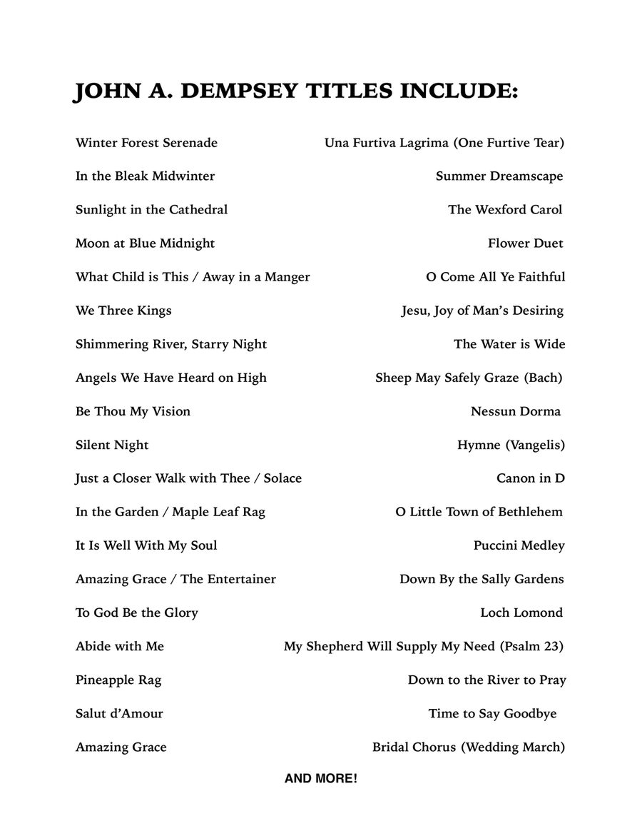 Puccini Medley (Flute and Piano) Flute Solo scores gallery preview page 2