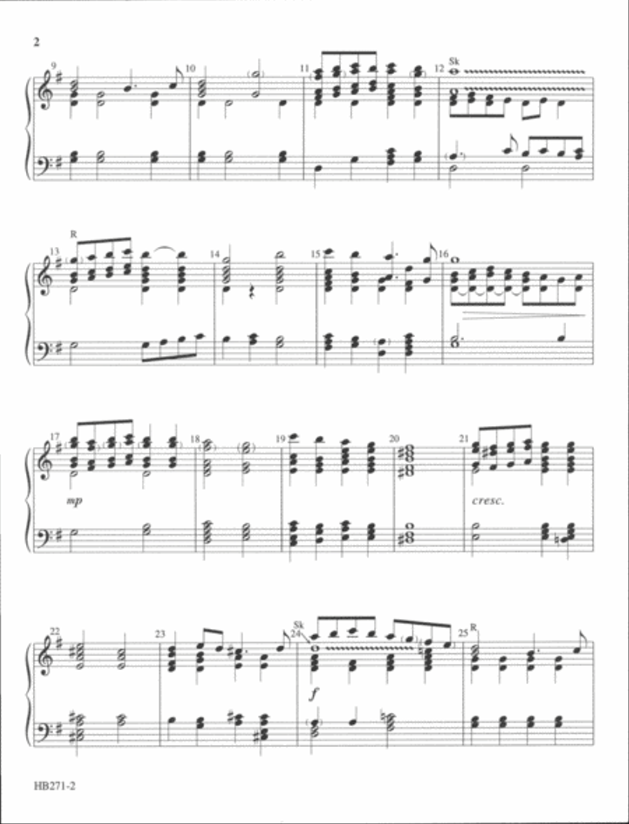 Classical Easter - 2-3 octaves 3-Octaves scores gallery preview page 3