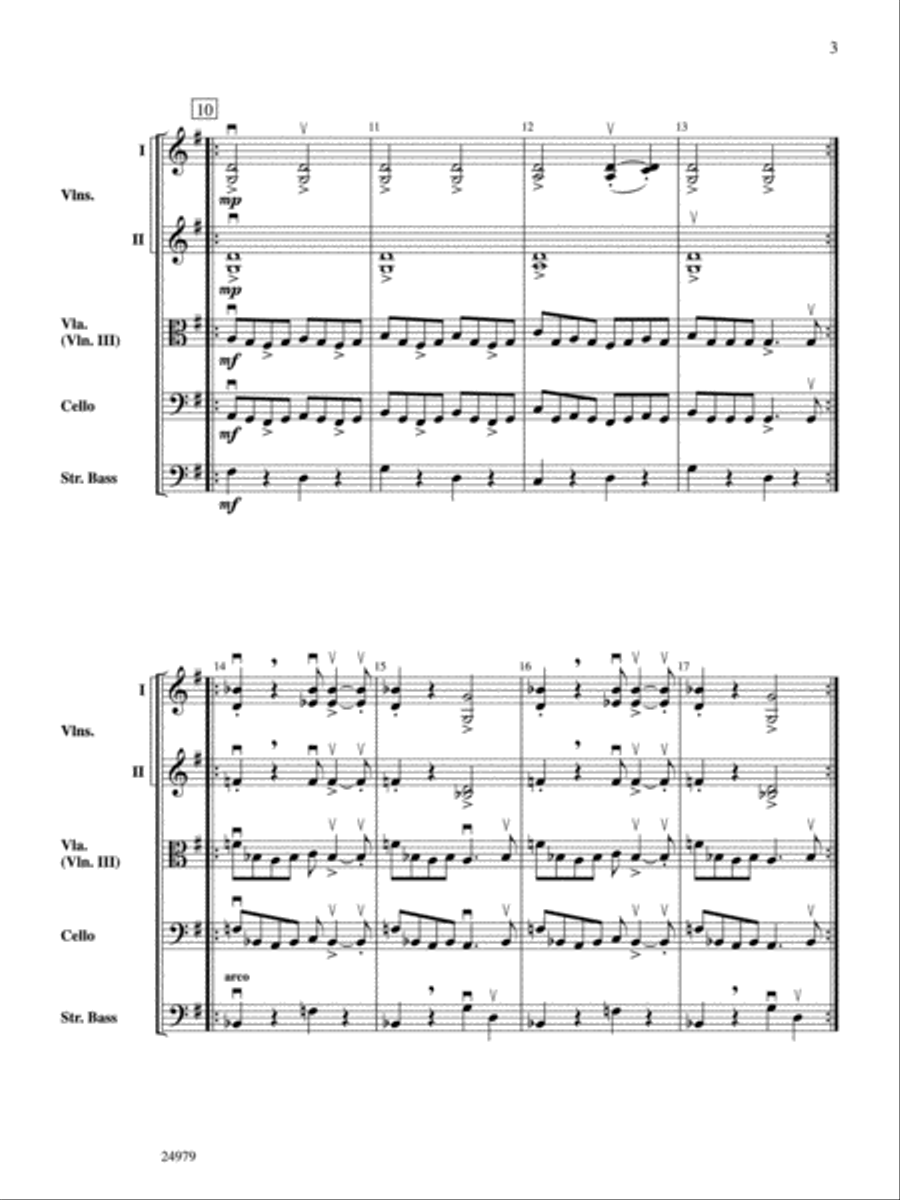 Music for a Found Harmonium String Orchestra scores gallery preview page 3