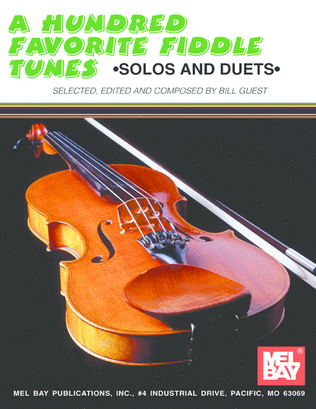 Book cover for A Hundred Favorite Fiddle Tunes: Solos and Duets