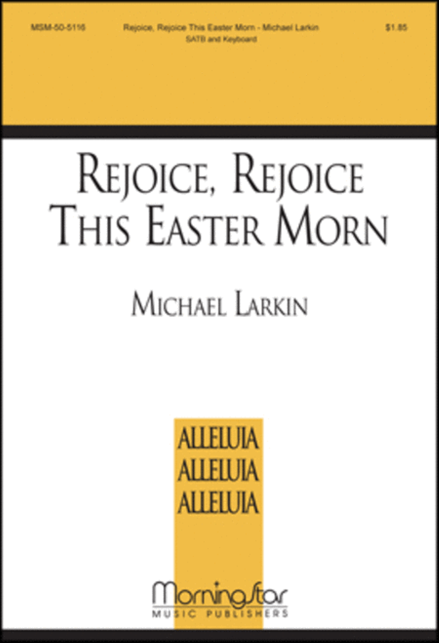 Rejoice, Rejoice This Easter Morn 4-Part scores gallery preview page 1