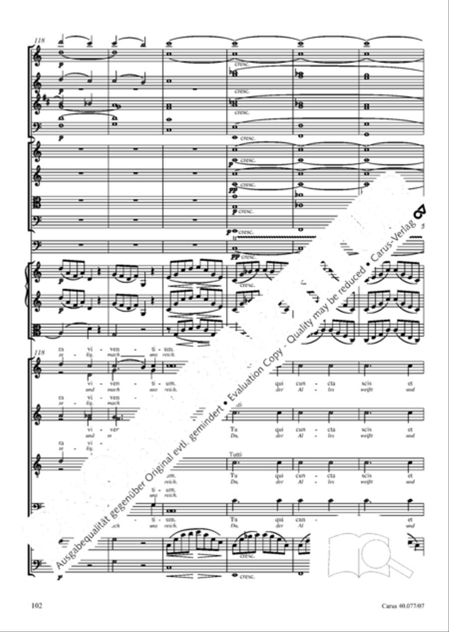 Lauda Sion 4-Part scores gallery preview page 115