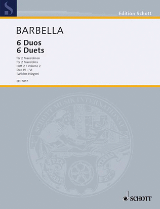 Book cover for 6 Duos - Nos. 4-6