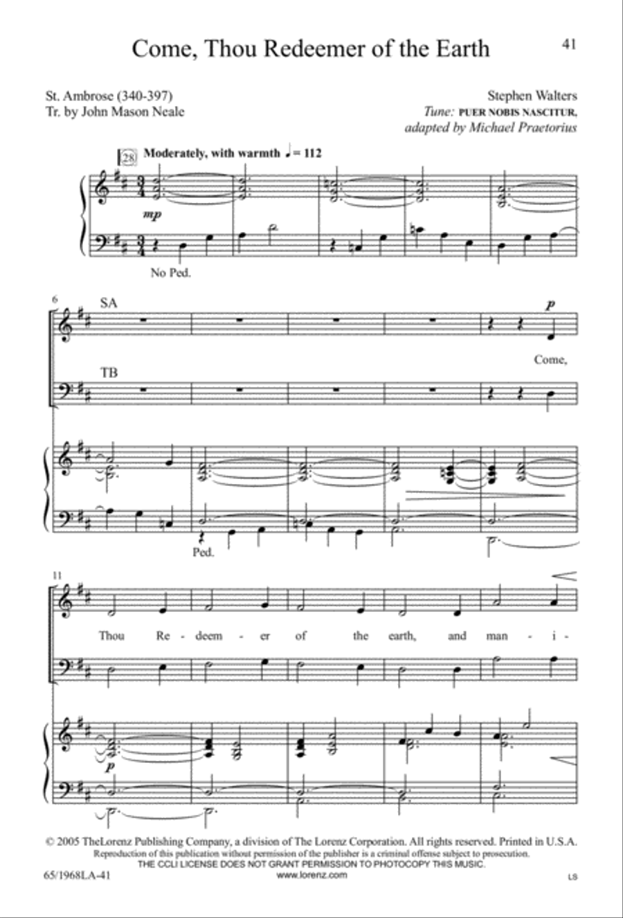 The Word Made Flesh 4-Part scores gallery preview page 43