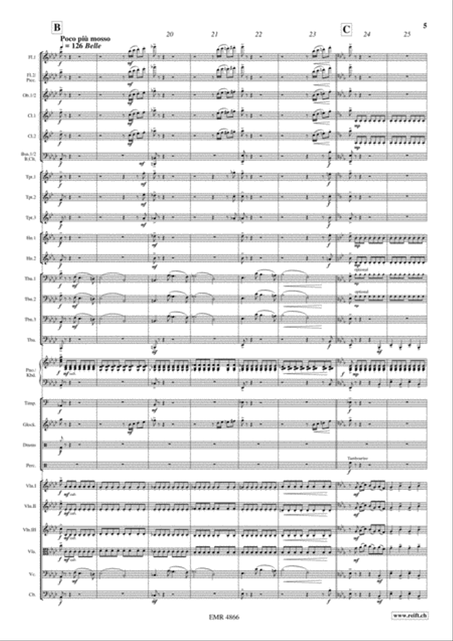 Beauty And The Beast Orchestra scores gallery preview page 6