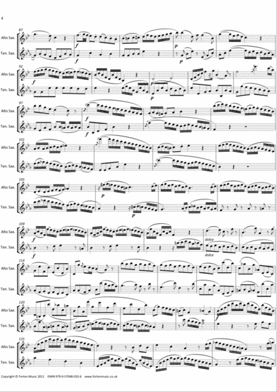 Duo KV423 Woodwind Duet scores gallery preview page 4