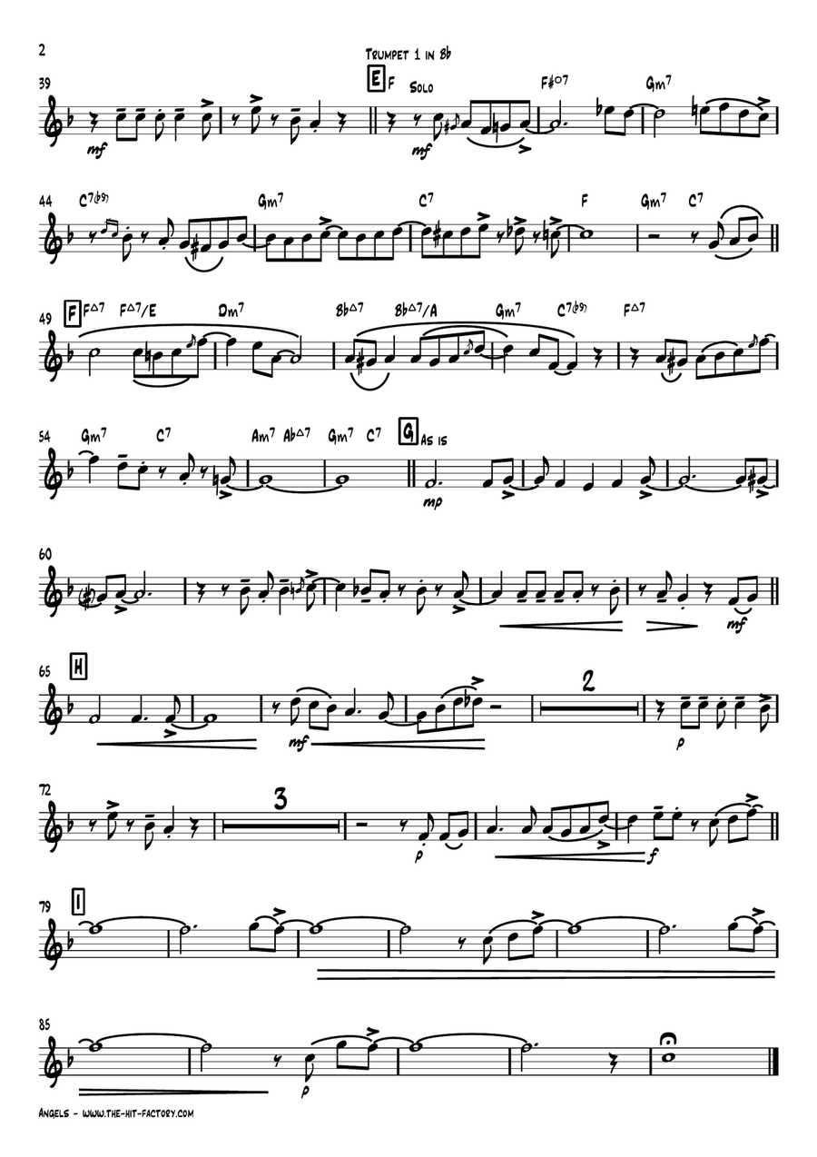 White Christmas Brass Ensemble scores gallery preview page 6
