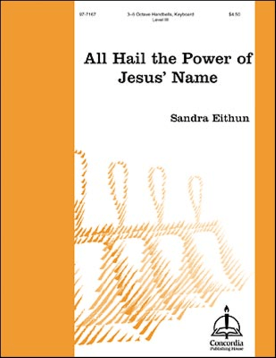 All Hail the Power of Jesus' Name (Eithun) Handbell Choir scores gallery preview page 1