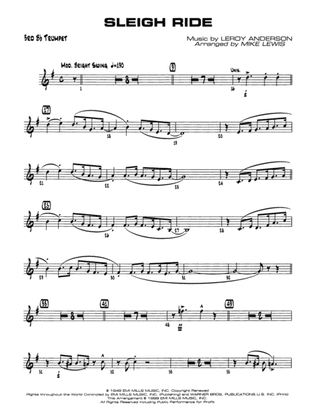 Sleigh Ride: 3rd B-flat Trumpet