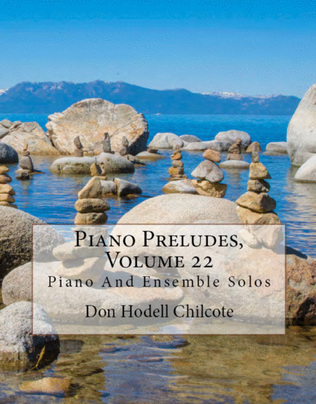 Book cover for Piano Preludes Volume 22