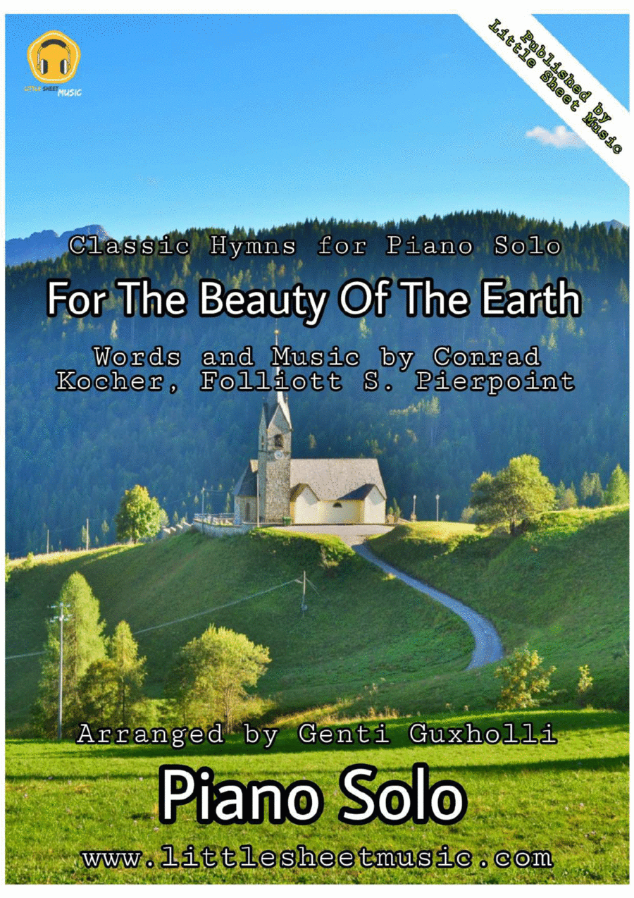 For The Beauty Of The Earth Piano Solo scores gallery preview page 1
