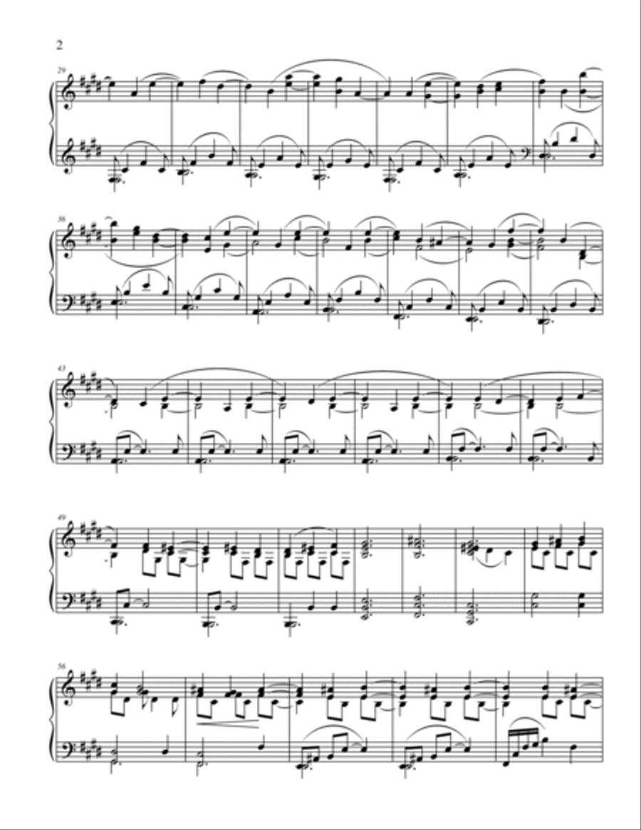 Praeteritum Praeteritum Piano Solo scores gallery preview page 2