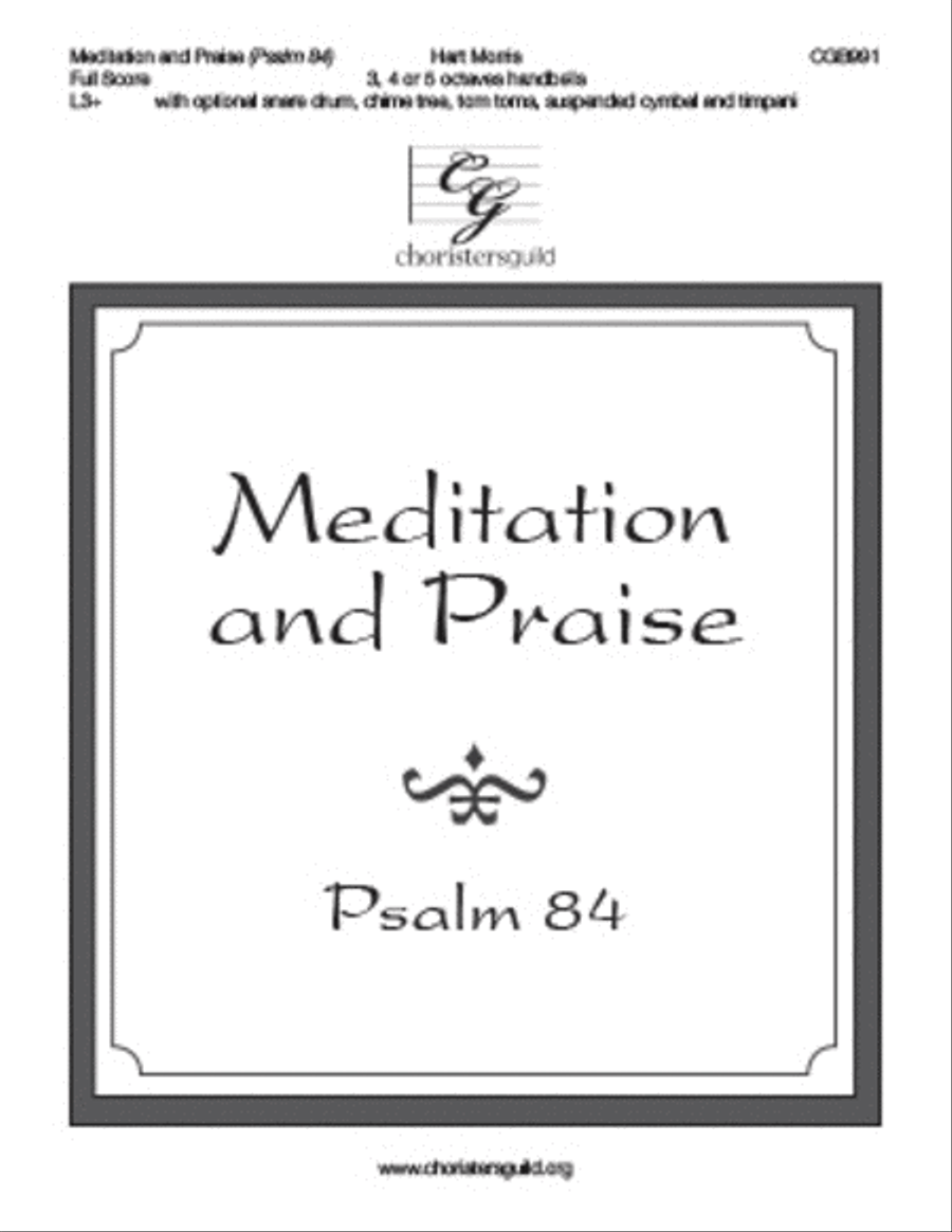 Meditation and Praise Full Score Handbell Choir scores gallery preview page 1