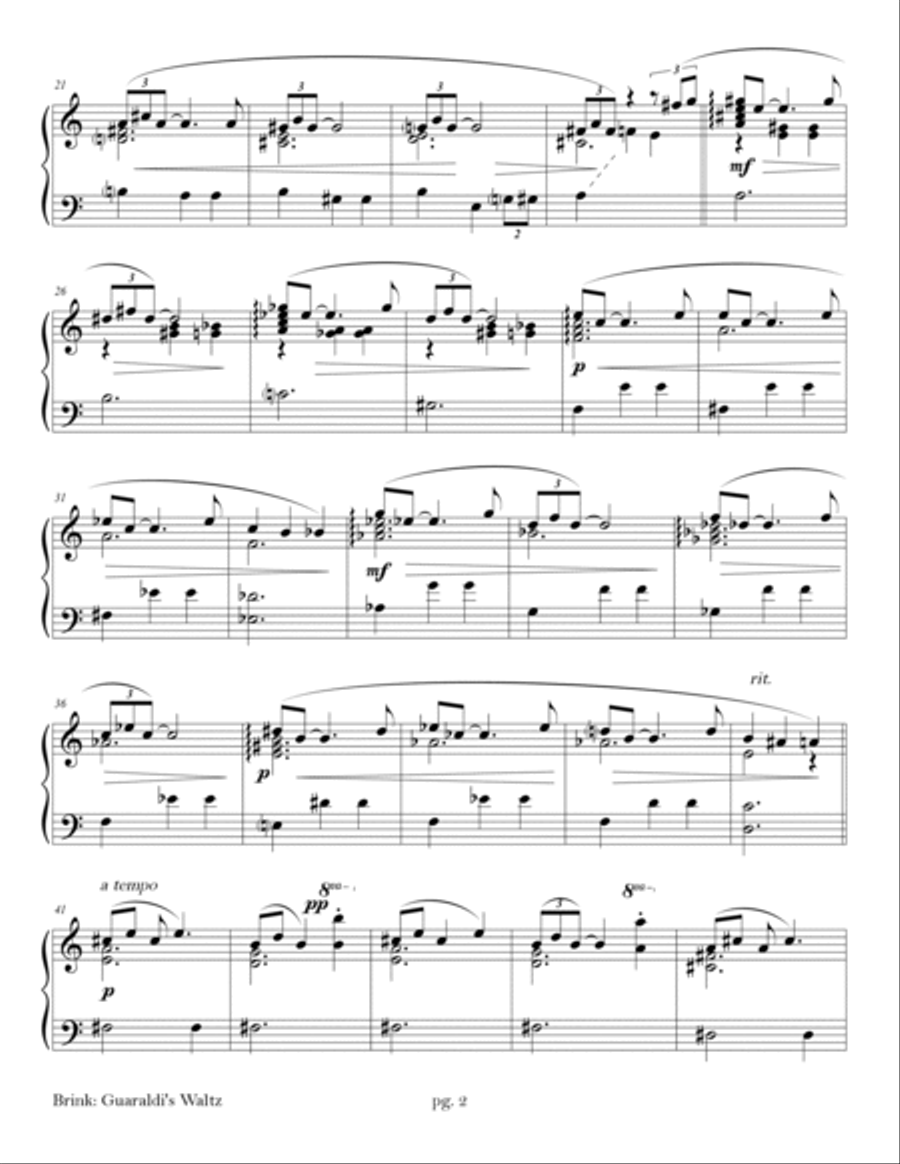 Guaraldi's Waltz Glockenspiel scores gallery preview page 2