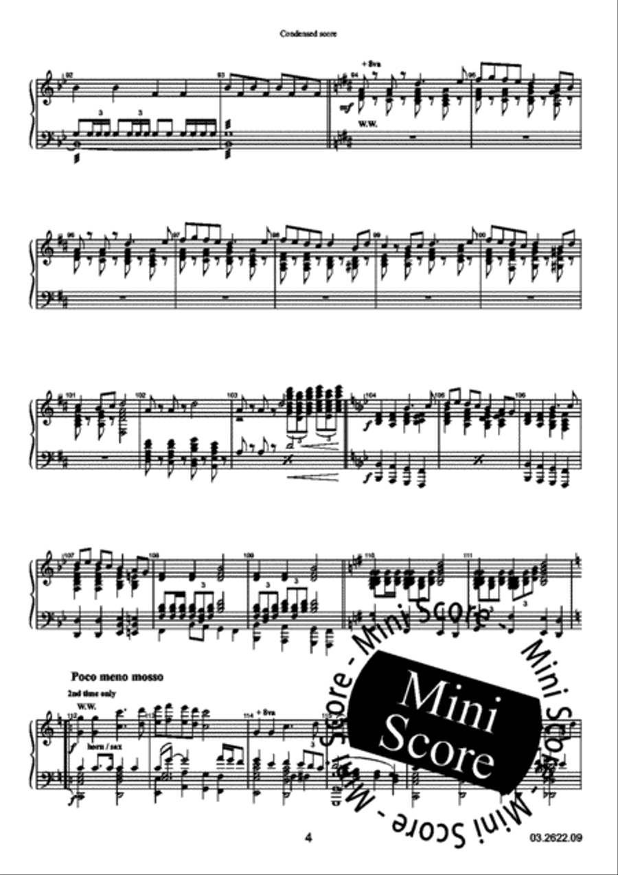 Reflections Over a Norwegian Fanfare Band scores gallery preview page 60