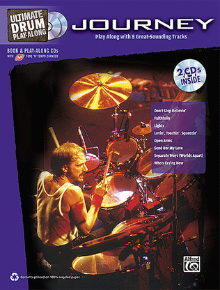 Book cover for Ultimate Drum Play-Along Journey