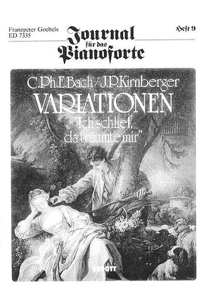 Book cover for Bach Cpe/kirnberger Variatione