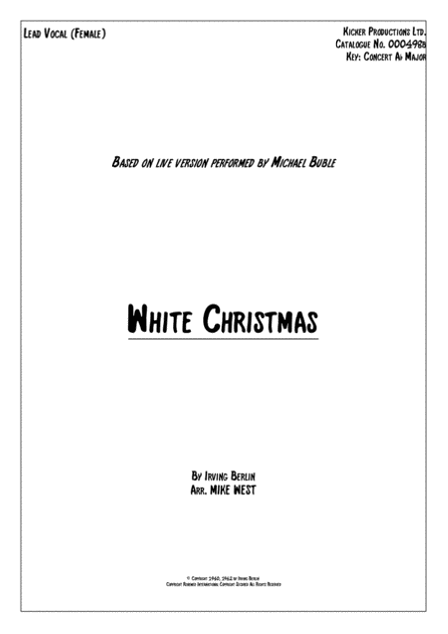 White Christmas SA scores gallery preview page 1