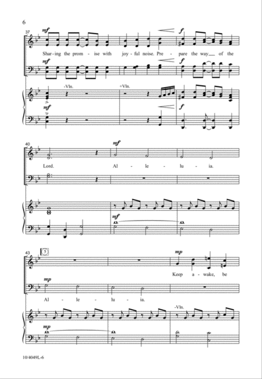 Prepare the Way 4-Part scores gallery preview page 7