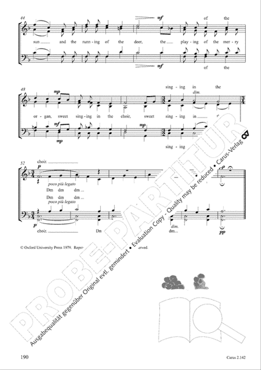 Christmas Carols of the World. Choral collection 4-Part scores gallery preview page 155