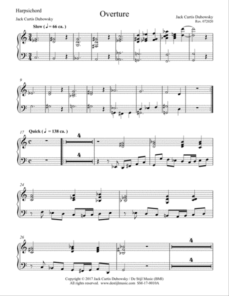 Andromaque Mini-Opera (Baroque Ensemble) Parts Double Bass scores gallery preview page 5