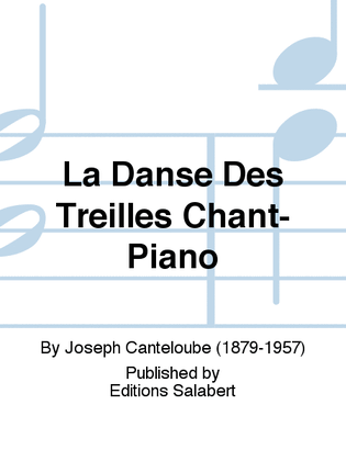 Book cover for La Danse Des Treilles Chant-Piano