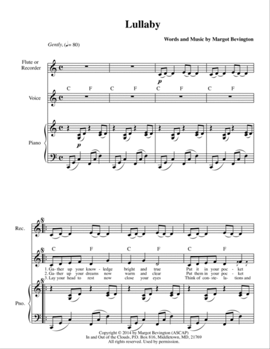 Lullaby Large Ensemble scores gallery preview page 2