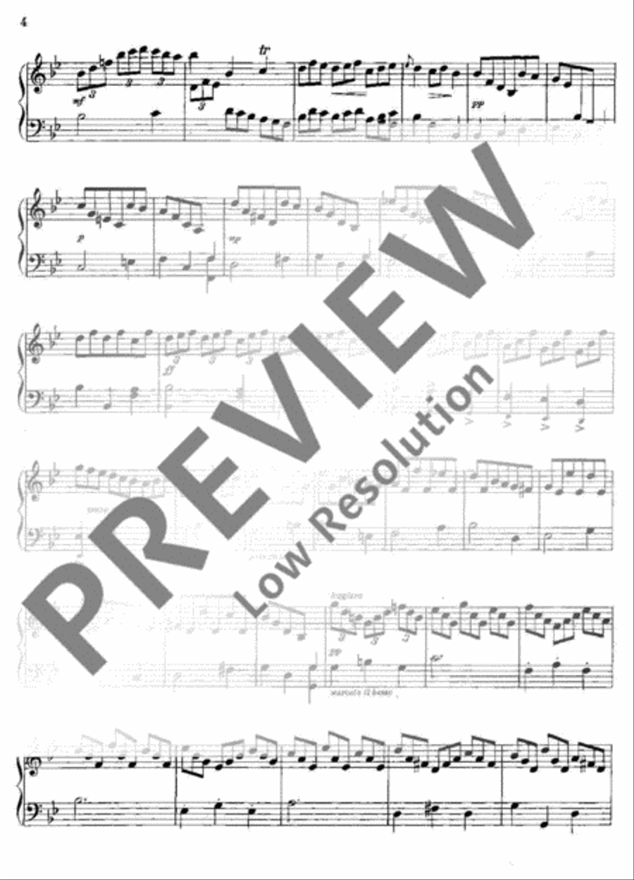 Theme and Variations Harp scores gallery preview page 5