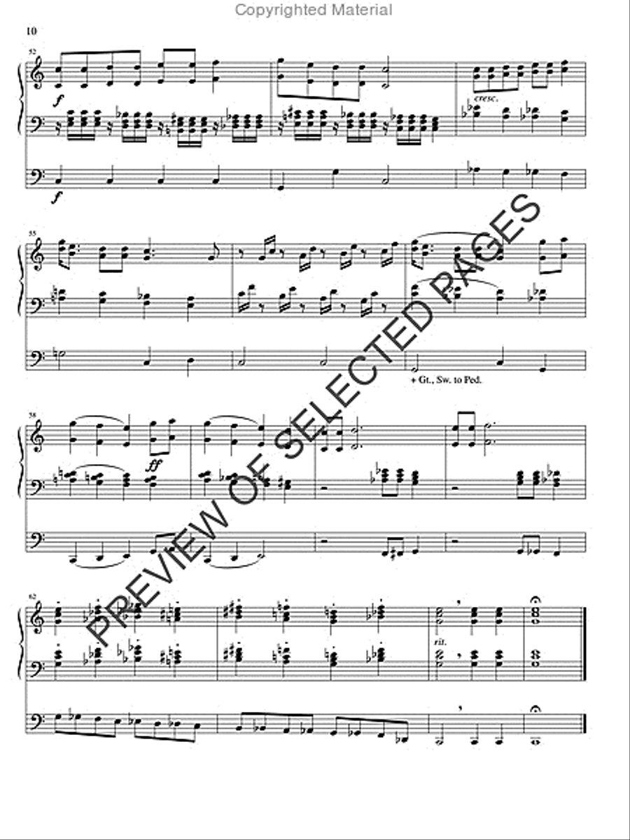 King of Kings - Volume 1 Organ scores gallery preview page 7