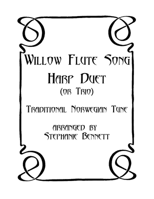 Book cover for Willow Flute Song (Harp Duet or Trio)
