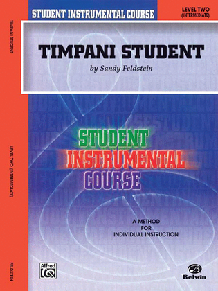 Book cover for Student Instrumental Course Timpani Student