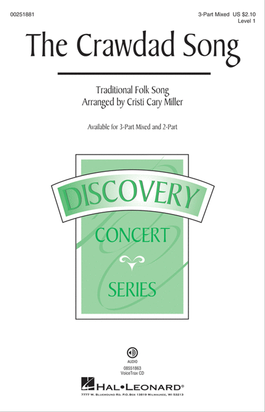 The Crawdad Song 3-Part scores gallery preview page 1