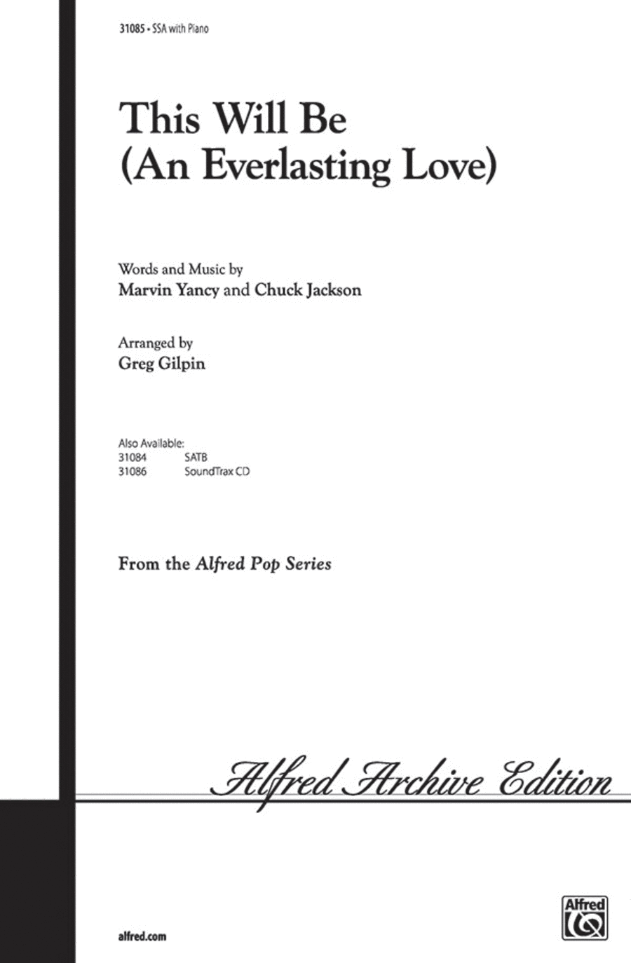 This Will Be (An Everlasting Love) Women's Choir scores gallery preview page 1