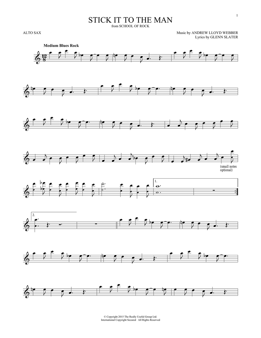 Stick It To The Man (from School of Rock: The Musical)