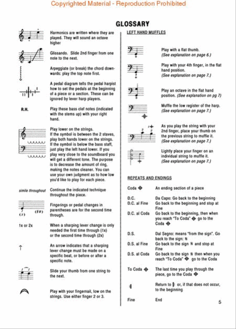 Lennon and McCartney for the Harp Celtic Harp scores gallery preview page 2