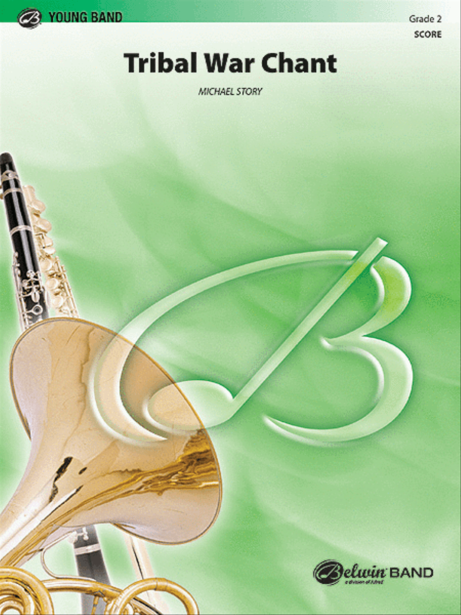 Tribal War Chant Concert Band scores gallery preview page 1