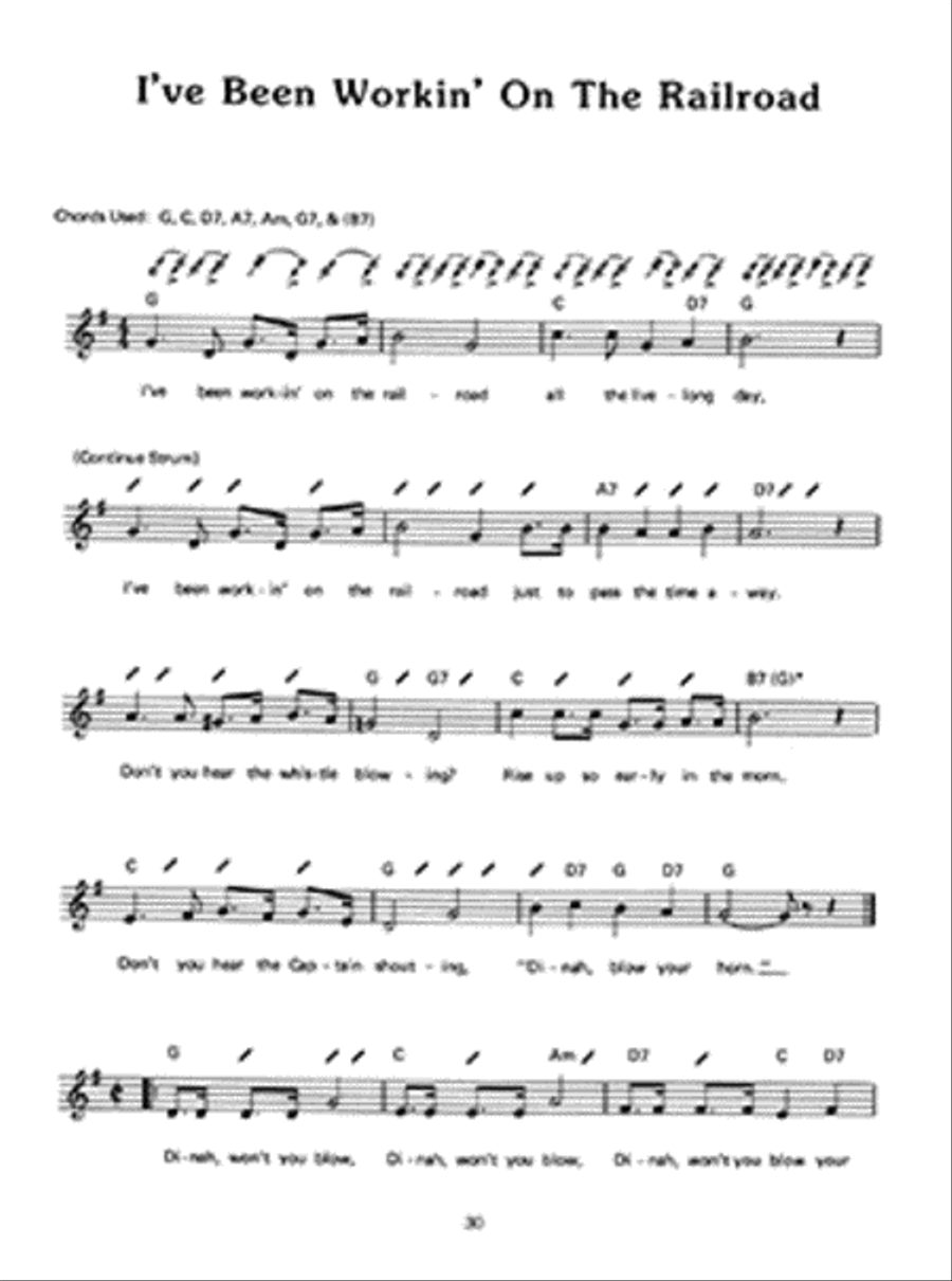 Complete Book of Traditional & Country Autoharp Picking Styles Autoharp scores gallery preview page 3