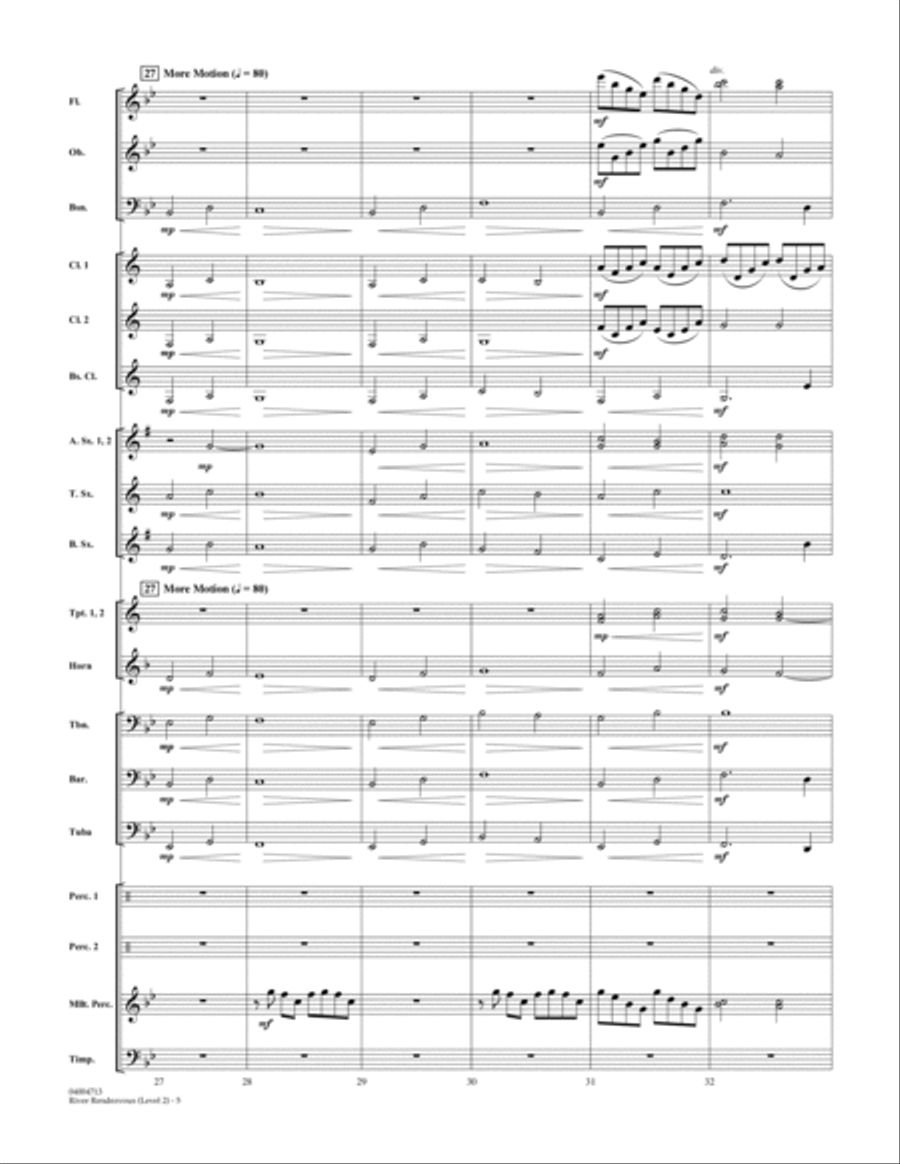 River Rendezvous - Full Score (Level 2) Score scores gallery preview page 5