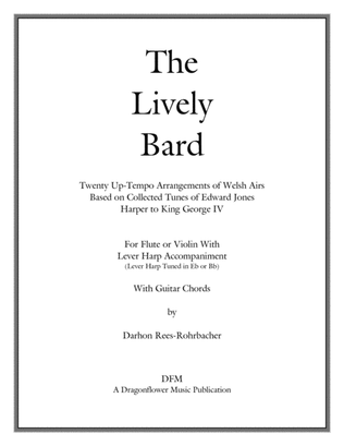 Book cover for The Lively Bard