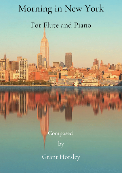 "Morning in New York" Flute and Piano- Early Intermediate image number null