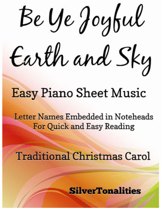 Be Ye Joyful Earth and Sky Easy Piano Sheet Music