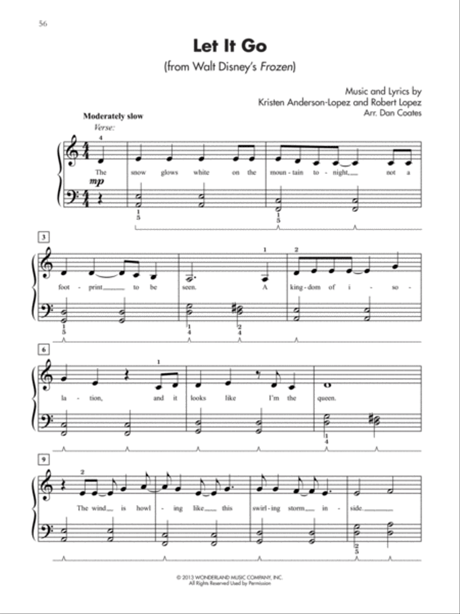 Top 40 Essential Piano Arrangements Easy Piano scores gallery preview page 6